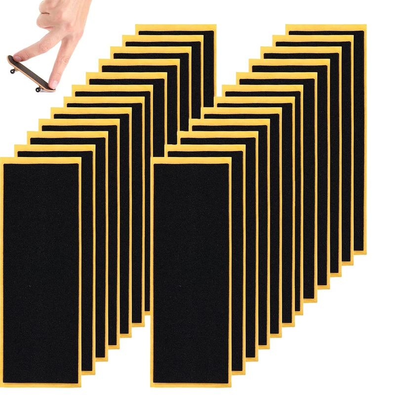 Yeesabella 14pcs Self-Adhesive Foam Grip Tape Stickers for Fingerboard Skateboard - Non Slip