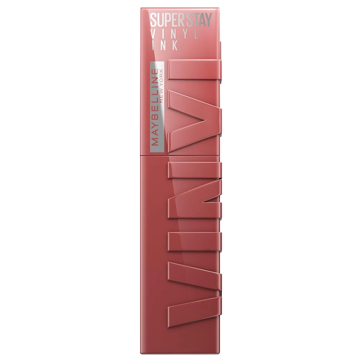 Maybelline Liquid Lipstick, Super Stay Vinyl Ink Liquid Lip Colour, Smudge-free Makeup, Long Lasting up to 16h, Shine Finish, No Budge, Vegan Formula, Maybelline New York, Shade: 115 Peppy