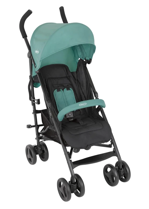 Graco TraveLite Compact Stroller/Pushchair - Suitable from birth to approx. 3 years (15kg). Lightweight at only 7kg, Mint fashion