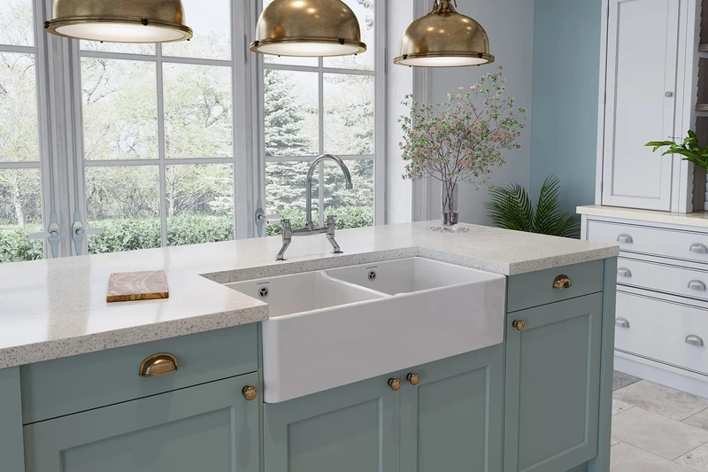 Farmhouse Double Belfast Sink 895 * 460 INC BSW