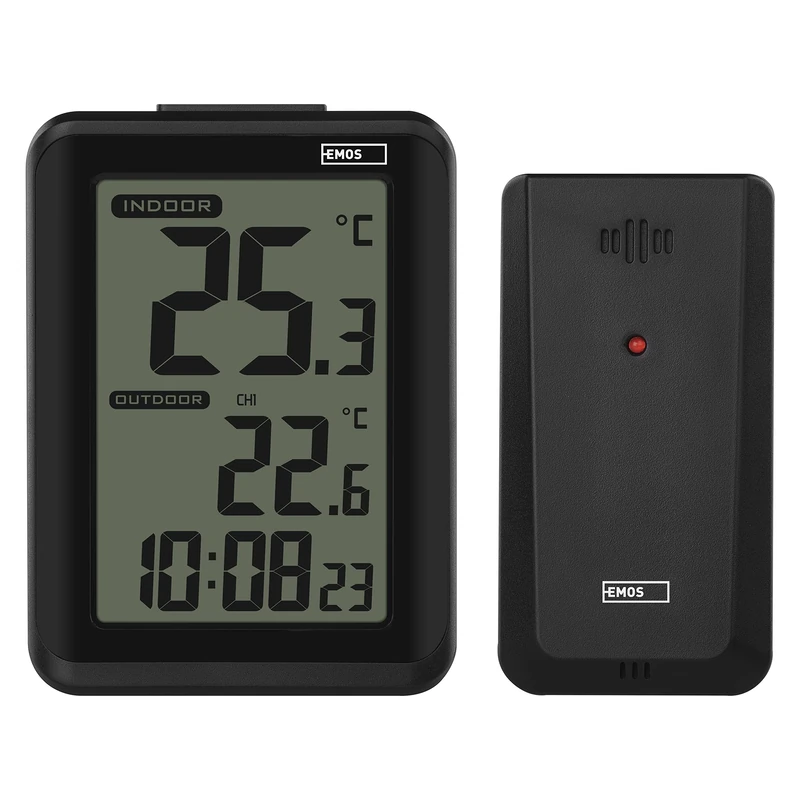 EMOS Digital Indoor and Outdoor Thermometer with Sensor
