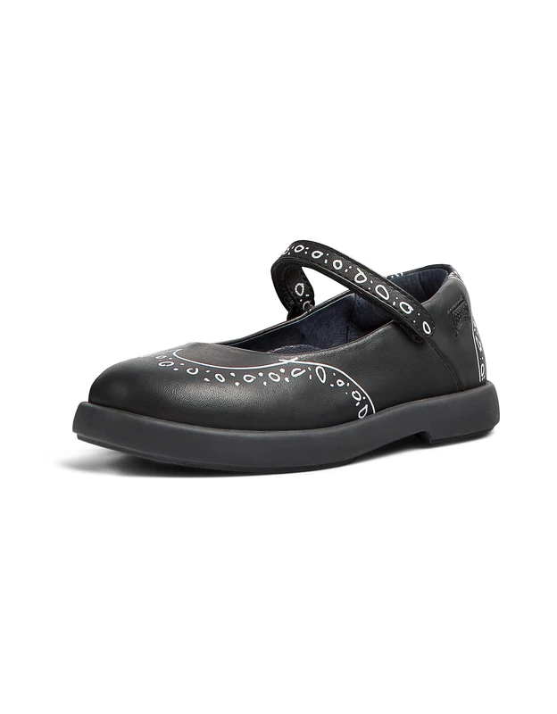 Camper Girls' Duet K800549 Mary Jane, Black 001 TWS, 2.5 UK