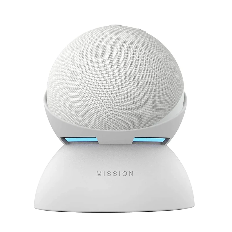 Amazon Echo Dot (5th Gen) with Portable Battery Base - White