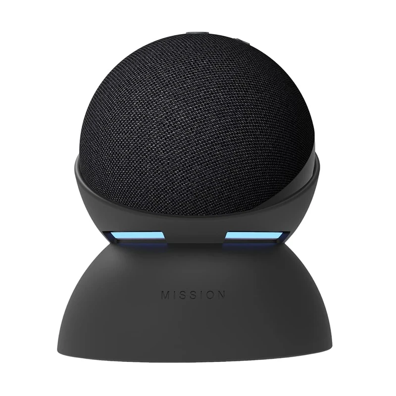 Amazon Echo Dot 5th Gen with Battery Base - Charcoal & Black