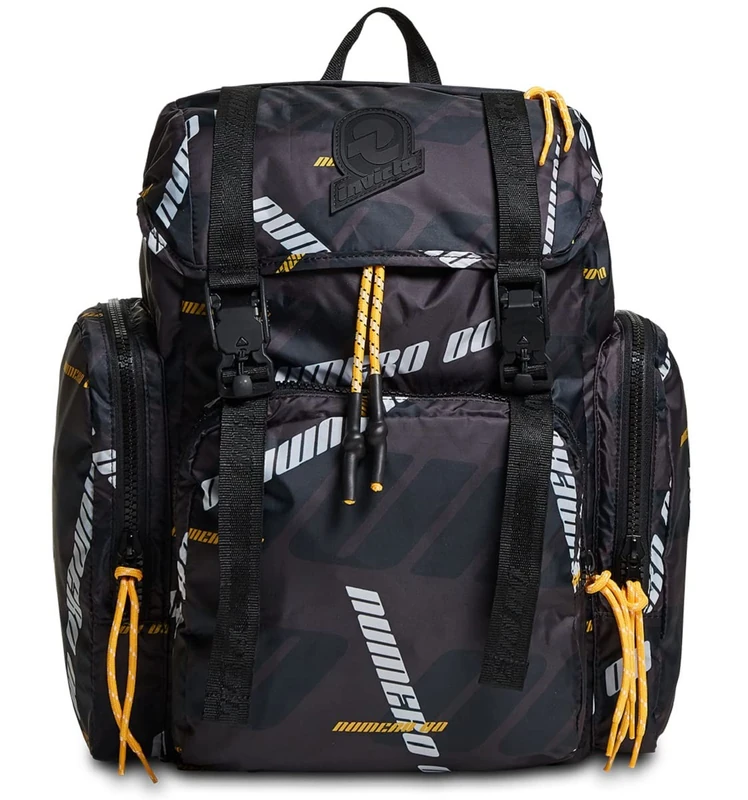 Invicta Backpack, MONVISO X Eco-friendly Knapsack, For Office, Day Trips & Commuting, For School, Sport, Free Time, with Side Pockets & 14'' Laptop Sleeve, Italian Design, multicolor