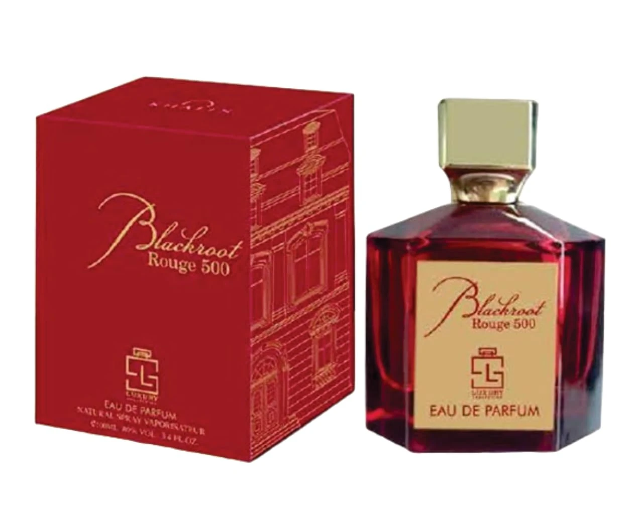 SAPPHIRE'S CHOICE Blackroot Rouge 500 Perfume 100ml, Edp Original Perfume, Blackroot Rouge 500 Eau De Parfum For Unisex by Sapphire’s Choice Pack Of 1, 400 g