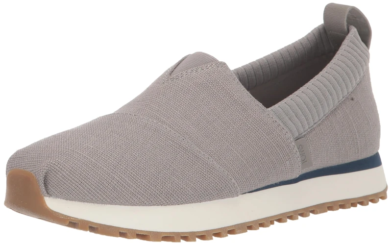 TOMS Men's Alpargata Resident 2.0 Sneaker, Drizzle Grey Heritage Canvas, 6.5 UK