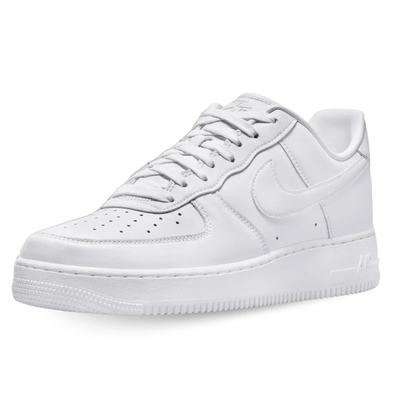 Nike Men's Air Force 1 '07 Fresh Sneaker, White, 3 UK