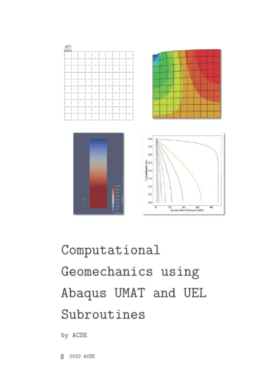 Computational Geomechanics using Abaqus UMAT and UEL Subroutines