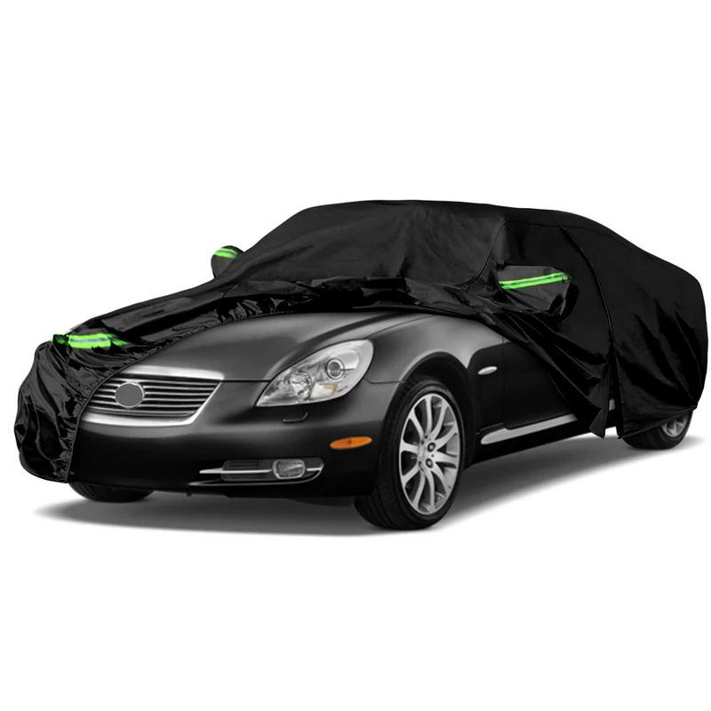 Waterproof Car Covers Replace for 2001-2010 Lexus SC430, 6 Layers All Weather Custom-fit Car Cover with Zipper Door & Windproof Bands for Snow Rain Dust Hail Protection (SC)