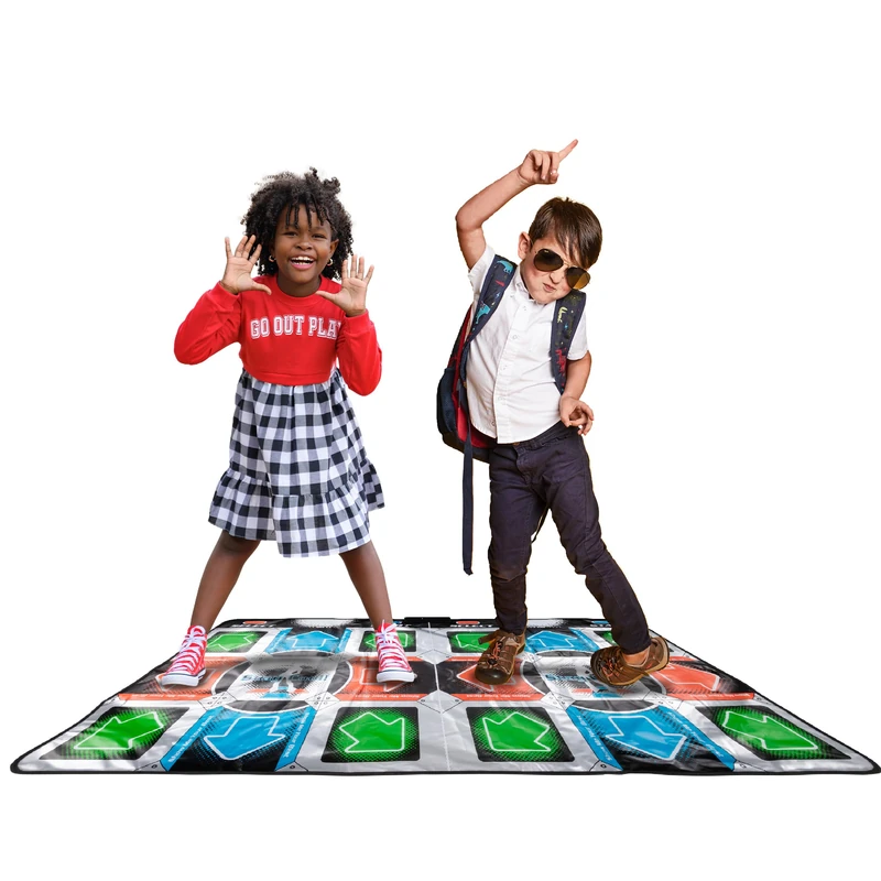 ThumbsUp! 2 Player Dance Mat for TV - 110 Songs & 9 Games