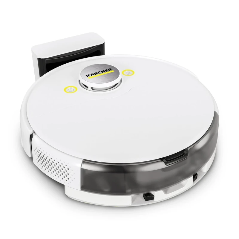 Kärcher RCV 5 Robot Vacuum Cleaner with Wiping Function, App Control, LiDAR Laser Navigation, Dual Laser and AI, Mapping, Room and Obstacle Detection, 5000 Pa, 120 min Running Time, for Hard Floors