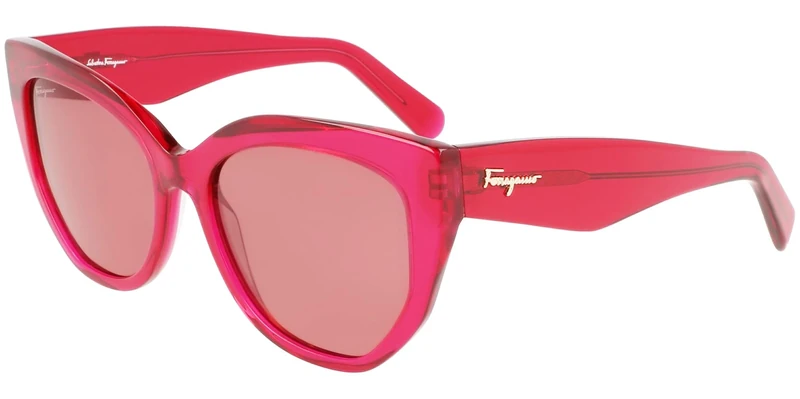 Salvatore Ferragamo Women's Sf1059s Sunglasses, Red Tortoise, UK 26