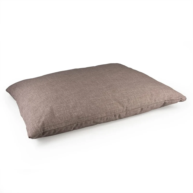 duvoplus, Chestnut Cushion with Zip, 100 x 70 x 14 cm, Brown, for Resting Bed/Basket/Sofa/Teepi, Brown, Dog