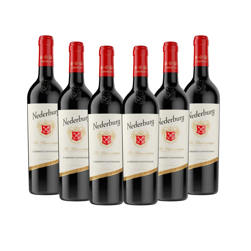 Nederburg Winemasters Cabernet Sauvignon, 75cl | South African Wine (Case of 6)