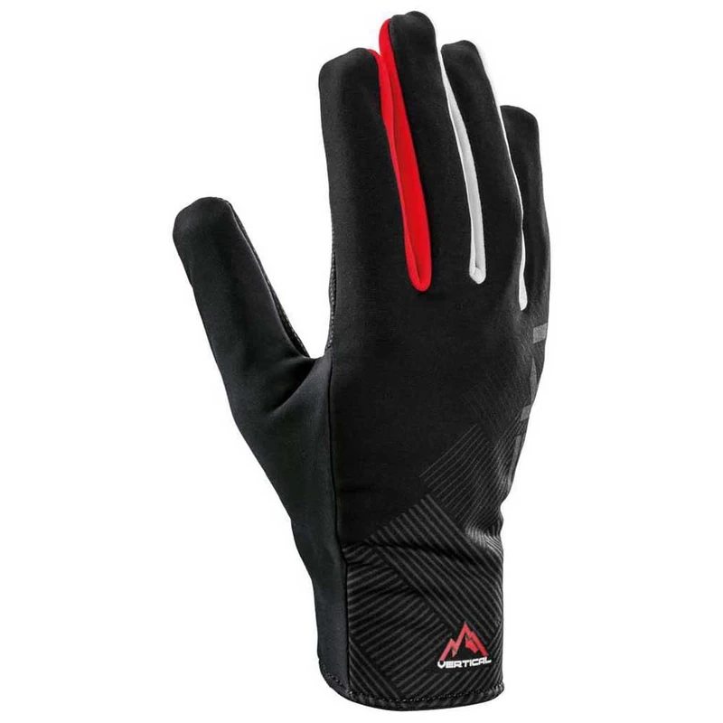 LEKI Guide Lite Gloves, Black-Red-White, EU 10