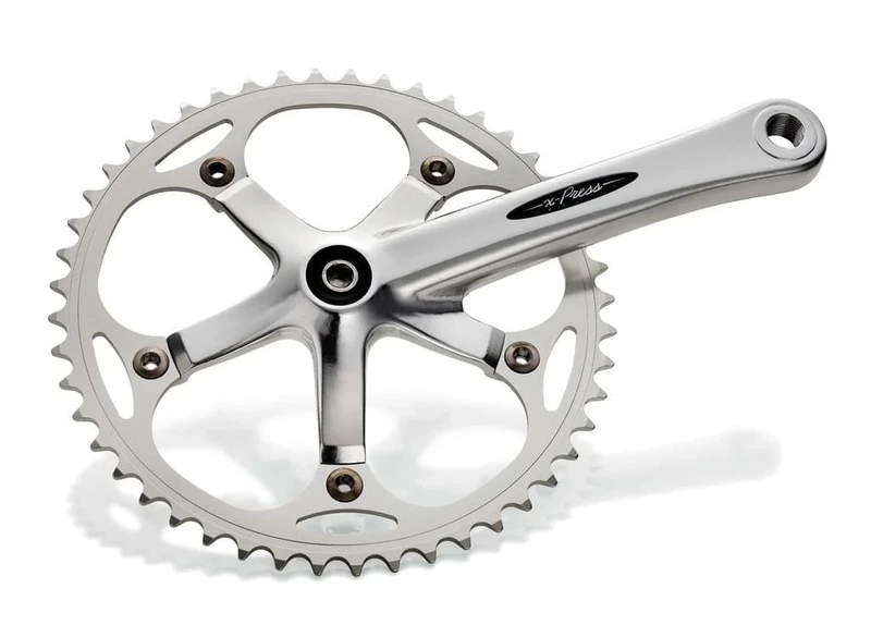 FAC Michelin Unisex - Adult Xpress Crankset, Silver, One Size