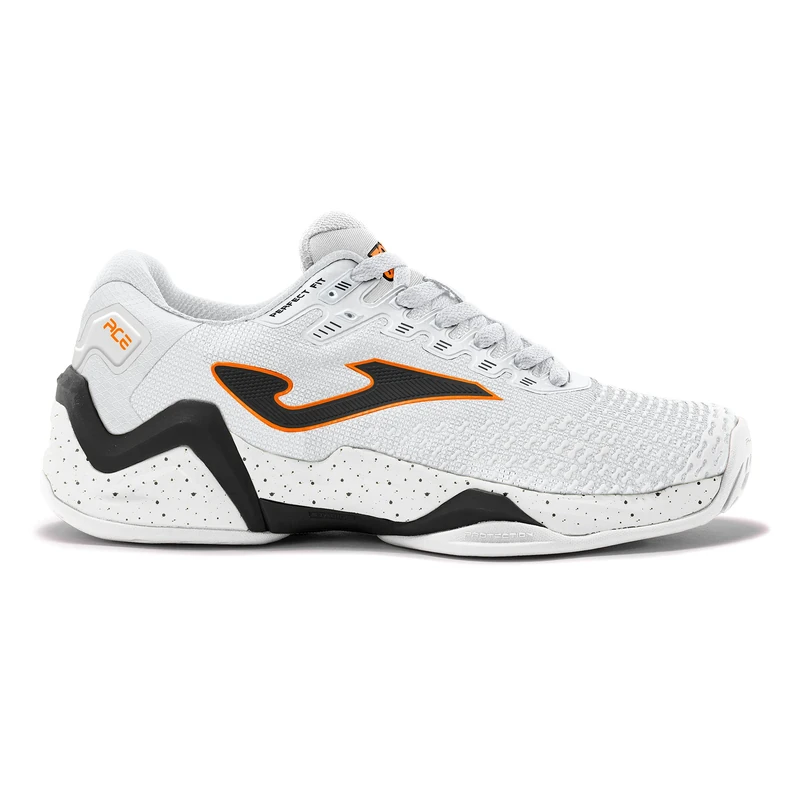 Joma Ace Pro Series, Men's Trainers, White Black, 45 EU, Blanco, 10.5 UK