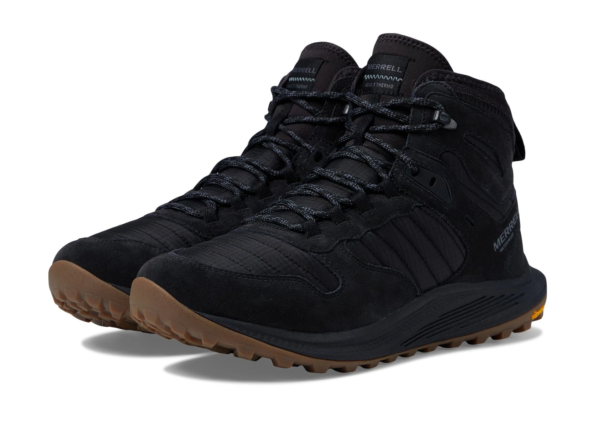 Merrell Men's Nova 3 Thermo Mid Waterproof Snow Boot, Black, 6.5 UK