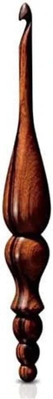 Furls Crochet Hook, Wood, Rosewood, 4.5mm