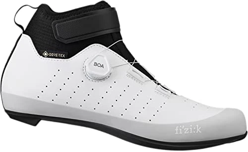 Fizik Unisex Tempo Artica R5 GTX Cycling Shoes, White/Black, 11.5 UK
