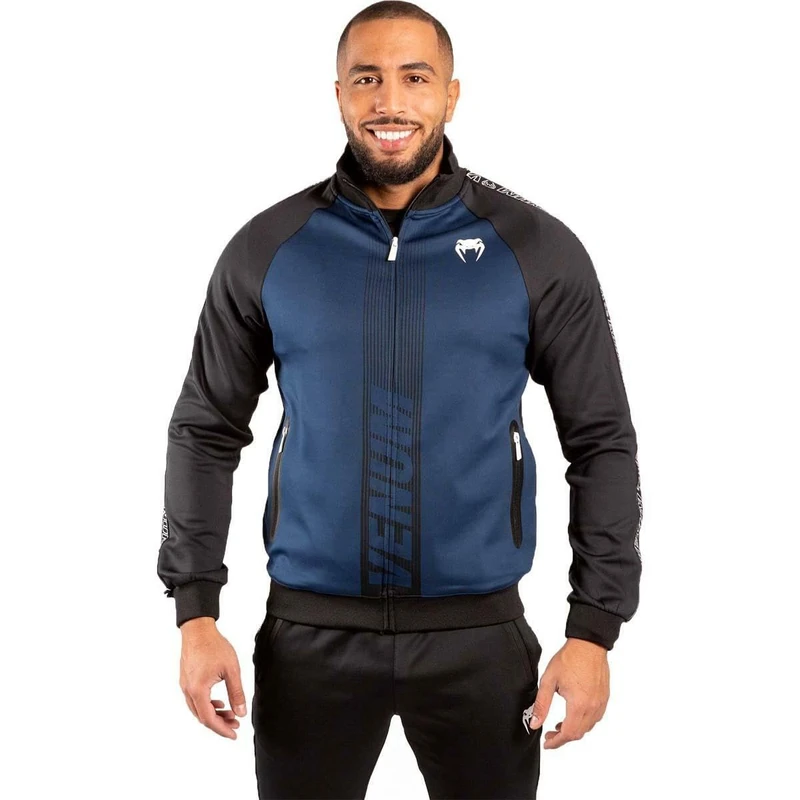 Venum Men's Club 212 Track Jacket, Navy Blue/Black, XXL