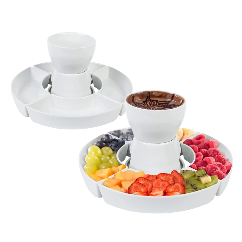 axentia 133888 Chocolate Fondue, Dolomite - Image 1