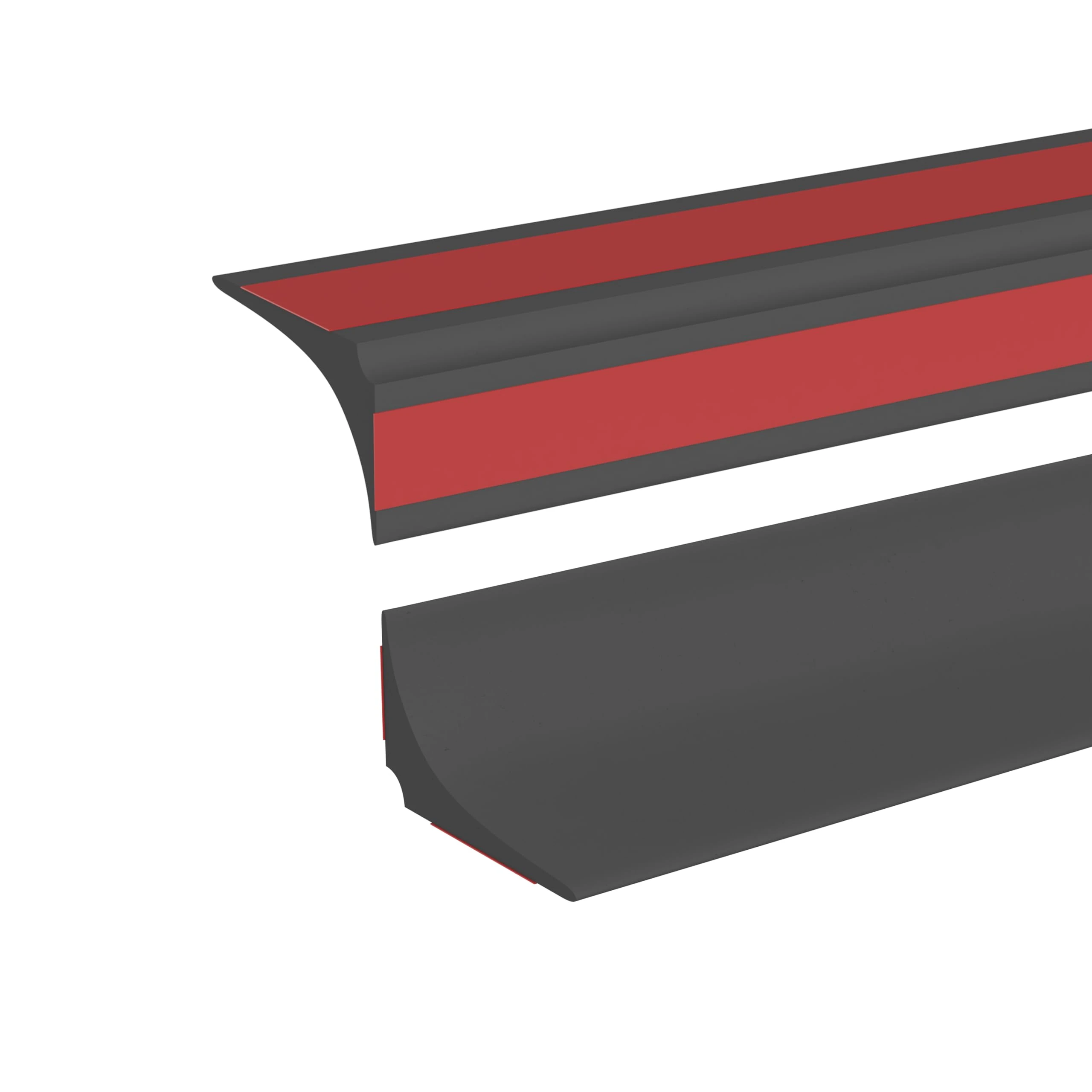 1M Black Silicone Shower Tray Sealing Strip,Bath Sink Bathtub Edging Edge Seal Trim,Gap Cover Caulk,Wet Room Floor Water Barrier Retaining Strip,Beading for Tile,Countertop(2.5cm,Two Adhesive Backing)