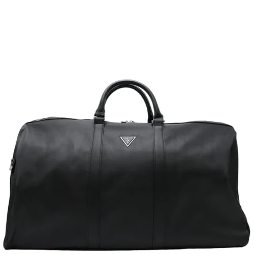 GUESS Men PISA Weekender Bag, Black, One Size