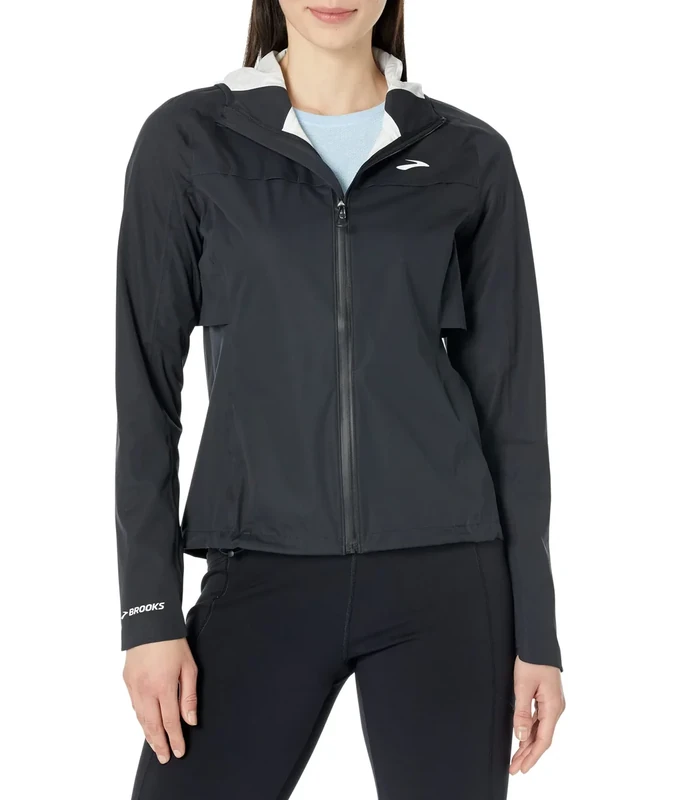 BROOKS 221608001 High Point Waterproof Jacket Jacket Women's Black Size 25