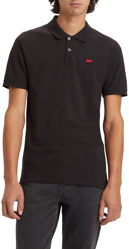 Levi's Men's Slim Housemark Polo Shirt, Meteorite, M - Image 1
