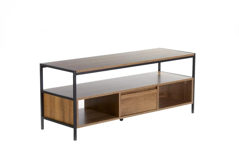 House and Homestyle Marion Industrial Style Modular TV Television Storage Cabinet Unit - Image 1