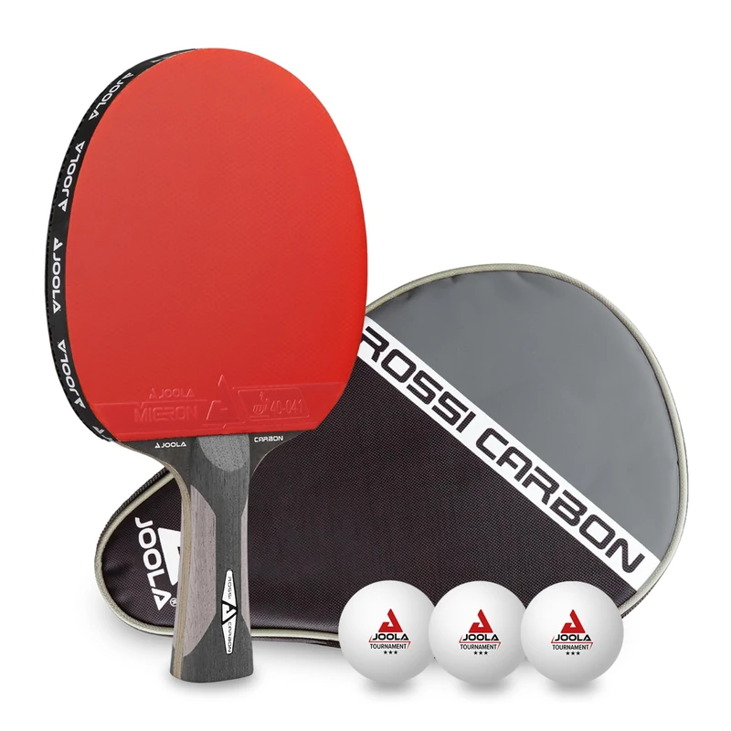 JOOLA Rosskopf Carbon – High-Performance Table Tennis Bat with Carbon Speed & Micron Rubber