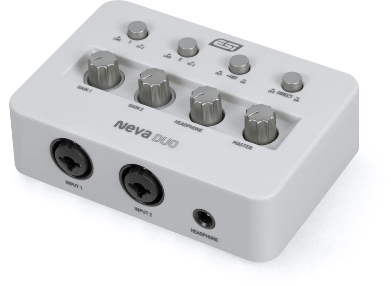 ESI Neva Duo | Professional 24-bit / 192 kHz 8 Output USB Audio Interface