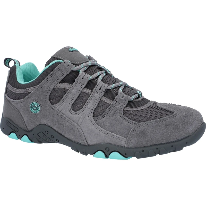 Hi-Tec Women's QUADRA II, Grey/Mint, 5 UK