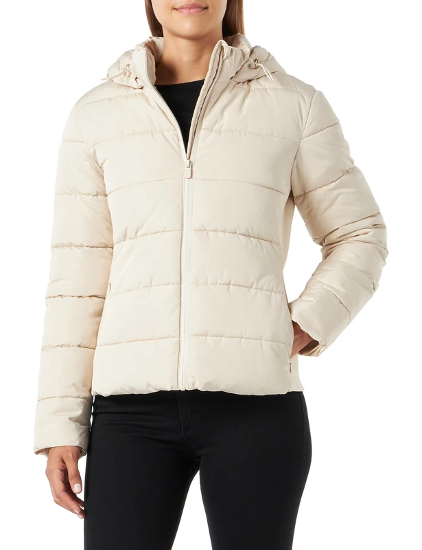 VERO MODA Women's Vmjessiemie Boos Short Jacket, Oatmeal, XL