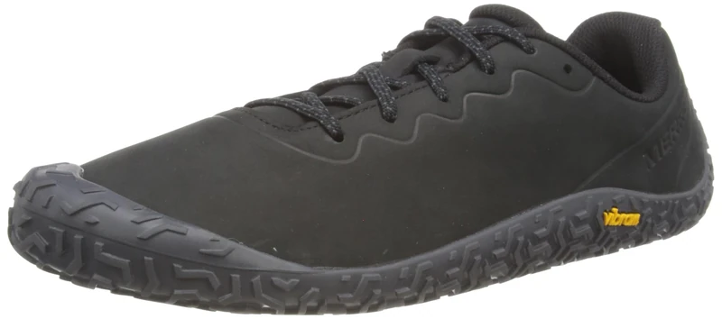 Merrell Men's Vapor Glove 6 Leather Barefoot Casual Shoe, Black, UK 12