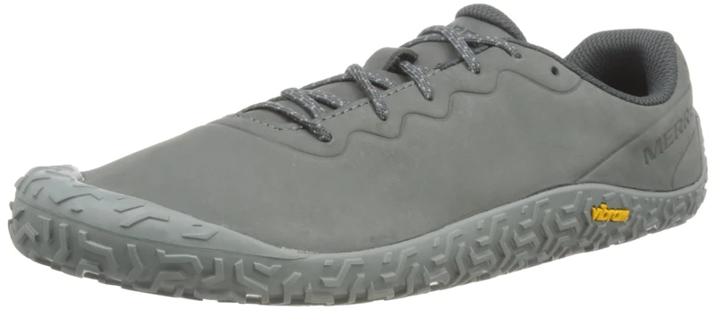 Merrell Men's Vapor Glove 6 Leather Barefoot Casual Shoe, Rock, UK 14