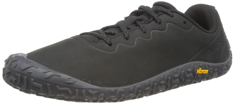 Merrell Men's Vapor Glove 6 Leather Barefoot Casual Shoe, Black, UK 9