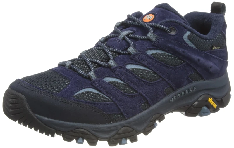 Merrell Men's Moab 3 GTX Waterproof Walking Shoe, Navy/Navy, UK 14