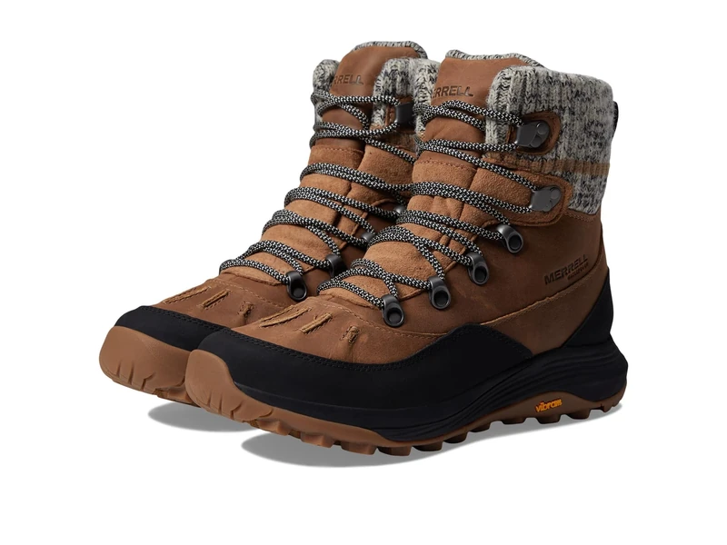 Merrell Women's Siren 4 Thermo Mid Zip Waterproof Walking Boot, Tobacco, UK 5