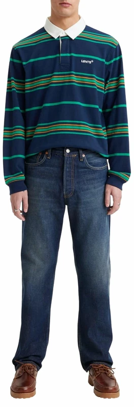 Levi's Men's 501 Original Fit Jeans, Low Tides Blue, 30W / 34L