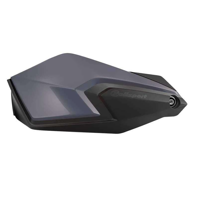 Polisport 8308900006 – Hand Protectors S-DUAL 2 Attachment Points MX-Style Made of Plastic Including Mounting Kit Compatible with All MX/Enduro Models in Nardo Grey