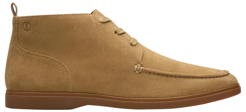Clarks Torford Mid Mens Dark Sand Suede, 6