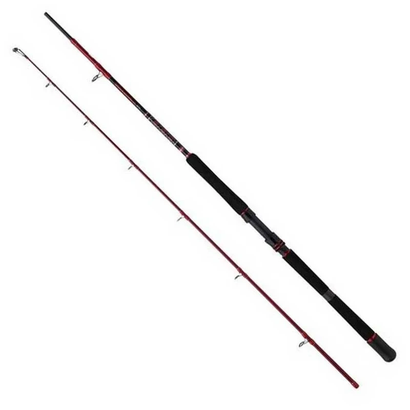 PENN Squadron III Boat Spinning Rod, Fishing Rods, Spinning Rods, Sea Fishing, Boat Fishing, Unisex, Black, 2.10m | 150-400g