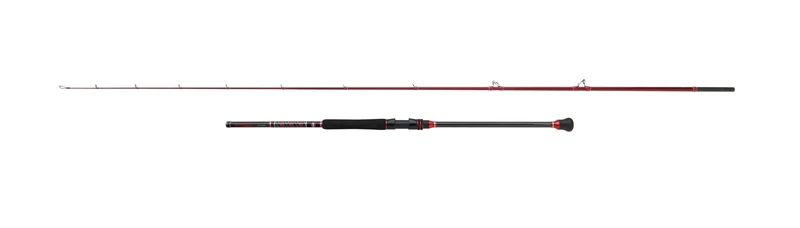 PENN Squadron III Boat Braid Casting Rod | 24T High Modulus Carbon & SW-Proof Components | Ergonomic EVA Handle with Rubber Bulb | Sea Fishing for Cod, Pollock, Bass & Conger | 2.54m