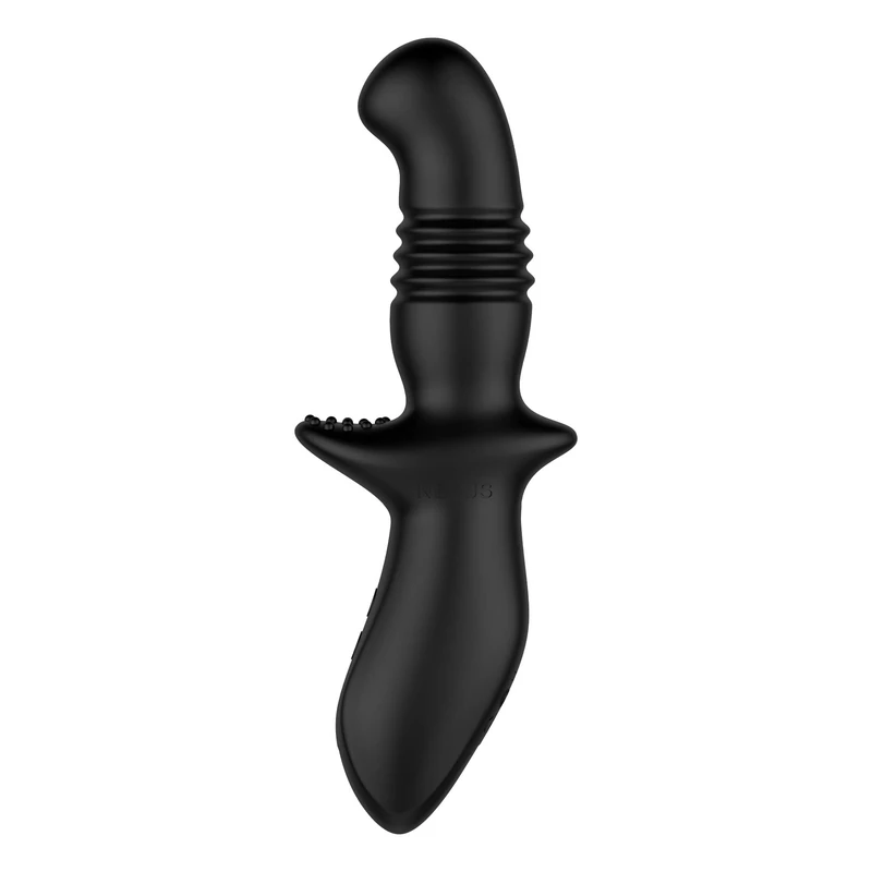 Thrust Anal Thrusting Prostate Massager Probe - Black