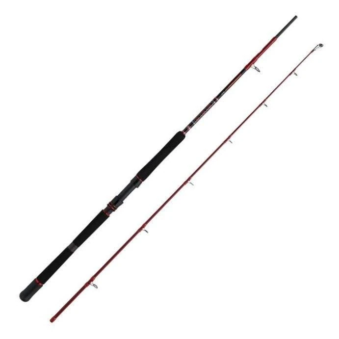 PENN Squadron III Boat Spinning Rod, Fishing Rods, Spinning Rods, Sea Fishing, Boat Fishing, Unisex, Black, 2.10m | 200-600g