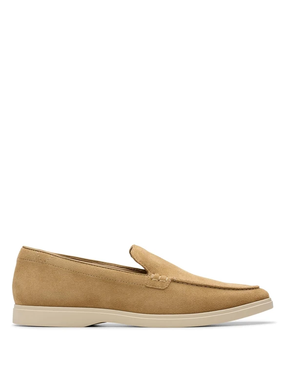 Clarks Torford Easy Mens Dark Sand Suede, 10 - Image 1
