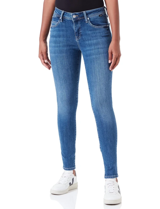Mavi Women's Adriana Jeans, Blau, 30W x 36L
